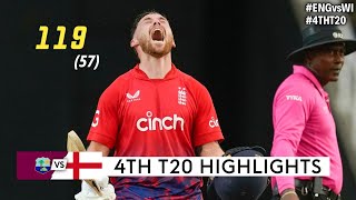 west indies vs england 4th t20 2023 highlights  wi vs eng 2023  wi vs eng 4th t20 highlights [upl. by Florie]