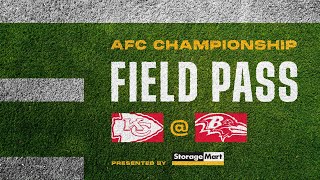 Kansas City Chiefs vs Baltimore Ravens AFC Championship Preview  Field Pass [upl. by Lecia]