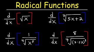 Derivatives of Radical Functions [upl. by Paschasia806]