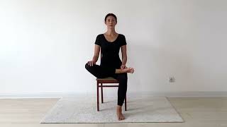 Seated Pigeon Pose [upl. by Nevar]