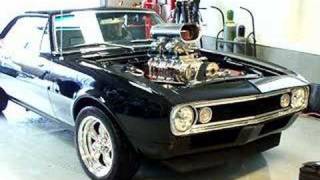 Blown 67 Camaro start up [upl. by Agnella]