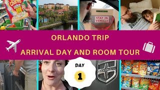 Orlando Holiday August 2019  ARRIVING IN ORLANDO Floridays Resort Room Tour  Day ONE [upl. by Nanny]