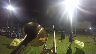 Fairhope High School Buccaneer Band 2024  “SCOPE” YB Walker Gardner Trombone Headcam [upl. by Haran]