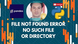 FileNotFound Error  No such file or directory  Python [upl. by Aitnohs389]