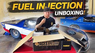 ACES Fuel Injection For The Marketplace Chevelle Lets UNBOX [upl. by Gnirps]