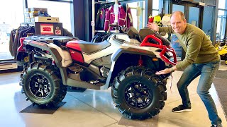 2024 Can Am Outlander X MR 1000R Mud Mastery Through Design and Tech Walk Around Review [upl. by Lashonde]