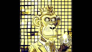 Ape Crypto Gold 180 Supreme Investor Baron Ape nft cronos art cronoschain newmusic [upl. by Isnam]