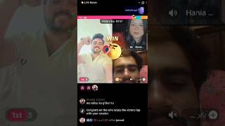 Ali Riaz VS Hania Uk Winn the live match 🥳 aliriaz viralshorts fyp challengeaccepted followme [upl. by Millur749]