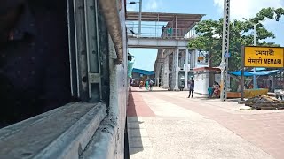 Memari Railway Station  Memari Station  Howrah Bardhaman Local Train Journey [upl. by Asserac]