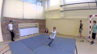 Parkour amp Freerunning  Training in Rostock [upl. by Ennazus471]