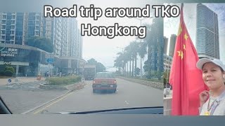 Road trip around tseung kwan O Hongkong with my boss [upl. by Sailesh]