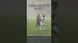 il ritorno di Balotelli in seria A  tribuna est Stadio tardini Parma [upl. by Vasquez]