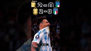 Argentina VS Italy  Finalisima Final 2024  ARG 3  0 ITA [upl. by Meehyrb585]