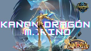 KANON DRAGON MARINO  SAINT SEIYA REBIRTH2 [upl. by Nafis]