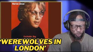 WARREN ZEVON  WEREWOLVES OF LONDON  FIRST TIME HEARING AND REACTION [upl. by Enitsed591]