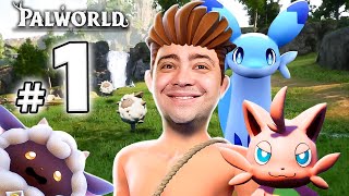 alanzoka jogando Palworld  Parte 1 [upl. by Ayotak]