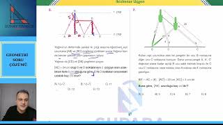 SUPARA TYT AYT GEOMETRİ İKİZKENAR ÜÇGEN TEST 6 [upl. by Ahaelam545]