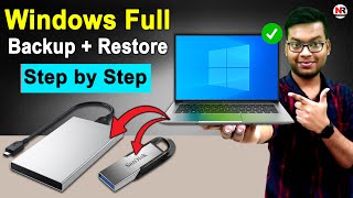 How to Backup Windows 10 amp Restore Windows 10 Back Without Losing Any Data  Windows 10 Backup 2022 [upl. by Southworth]