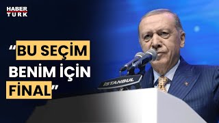 Cumhurbaşkanı ErdoğanquotYasanın verdiği yetkiyle bu benim son seçimim olacakquot [upl. by Walter327]