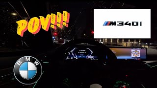 5 AM DRIVE IN MY STAGE 2 M340i POV 4K [upl. by Ydnas]