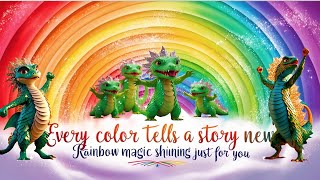 The Rainbow Song toddlersongs cartoon childdevelopment animation learncolors [upl. by Barbour]