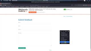 DOM XSS in jQuery anchor href attribute sink using  Video solution Audio [upl. by Asirrom]