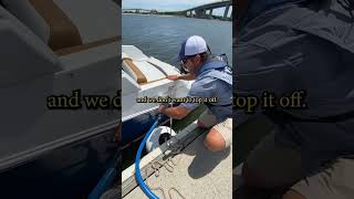 Bridge Marina Tips for Fueling Up Your Boat boat tips shorts [upl. by Jesse]