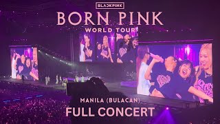 FULL CONCERT Blackpink Concert In Manila Bulacan Day 1  Born Pink World Tour 2023  Philippines [upl. by Anhcar]