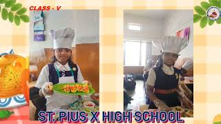 ST PIUS X HIGH SCHOOL RAMNAGAR HYDERABAD NO FIRE COOKING COMPETITION CLASS II  V 2024 [upl. by Ytsur]