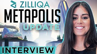 Zilliqa Metapolis Update  City amp NFT Gallery FIRST LOOK Reveal [upl. by Mariann]