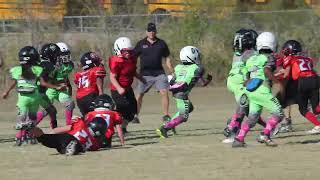 CFPO Pee Wee Football Hays Outlaws vs NB Red Raiders [upl. by Burnard273]