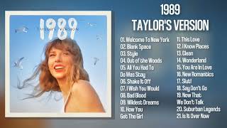 Taylor Swift  1989 Taylors Version Full Album [upl. by Roderigo]