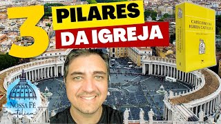 OS TRÊS PILARES DA IGREJA CATÓLICA  TRADIÇÃO ESCRITURA E MAGISTÉRIO  CATECISMO DA IGREJA CATÓLICA [upl. by Ro811]