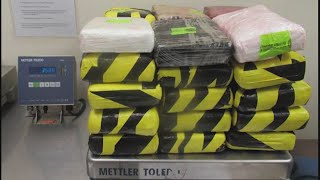 Border Patrol officers at Hidalgo Port of Entry seize 14 million in cocaine weapons and ammunitio [upl. by Memberg]