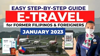 ETRAVEL UPDATE SECURE YOUR QR CODE BEFORE ARRIVAL STEPBYSTEP GUIDE FOR BALIKBAYANS amp FOREIGNERS [upl. by Alyac]