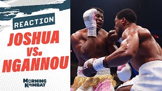 Anthony Joshua vs Francis Ngannou Results  Morning Kombat [upl. by Meilen]