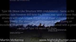 Noctilucent Cloud Brightness amp Structure Identification Guide [upl. by Pelag970]