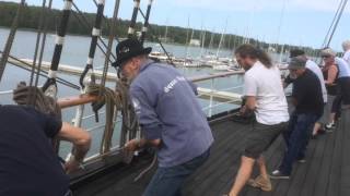 Baltic Shanty Festival 2015 Hanging Johnny  Halyard Shanty [upl. by Ronen498]