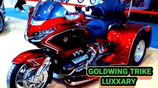 ALL NEW HONDA GOLDWING TRIKE REVIEW ENGINE SOUND [upl. by Meeka]