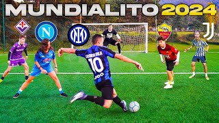 Mundialito Football Challenge tra PRO FREESTYLERS di SerieA [upl. by Ingeberg]