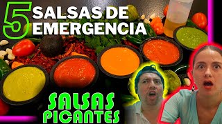 5 salsas BOTANERAS MEXICANAS  Quedamos TAN antojados que las VAMOS HACER [upl. by Nadruoj]