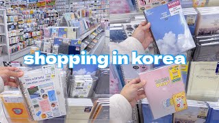 shopping in korea vlog 🇰🇷 new 2024 diary amp planners 📒 daiso stationery haul [upl. by Publia343]