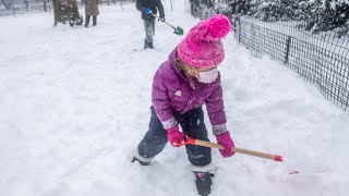 January Blizzard Drops 2 Feet of Snow on New York New Jersey [upl. by Corrie]