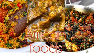 Best Delicious Popular Traditional African Food Dishes to Try  Top African Dishes [upl. by Akinad]