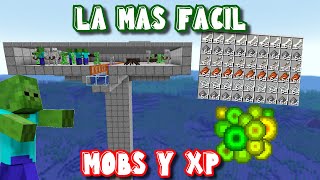 ✅ Granja de MOBS y EXPERIENCIA MINECRAFT 118  1181 ULTRA FACIL🟩🟨🟥 [upl. by Esined953]