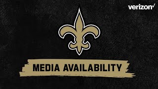 LIVE New Orleans Saints Interviews 111821 Week 11 vs Eagles [upl. by Doralynne]