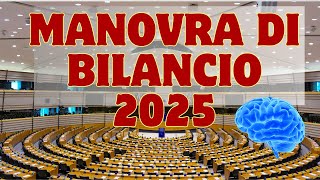 TI PREPARO AL CONCORSO PUBBLICO LA MANOVRA DEL GOVERNO PER IL BILANCIO 2025 [upl. by Elmore]