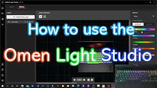 How to Use the Omen Light Studio [upl. by Taryn776]