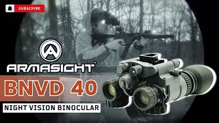 Armasight BNVD40 Review A GameChanger in Night Vision [upl. by Cresida704]