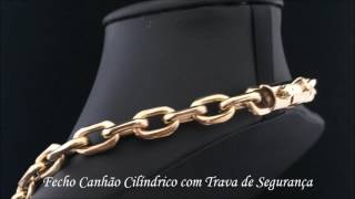 Don Joalheria  Corrente Cartier em Ouro 18k 750 155 Gramas Maciça [upl. by Candie]